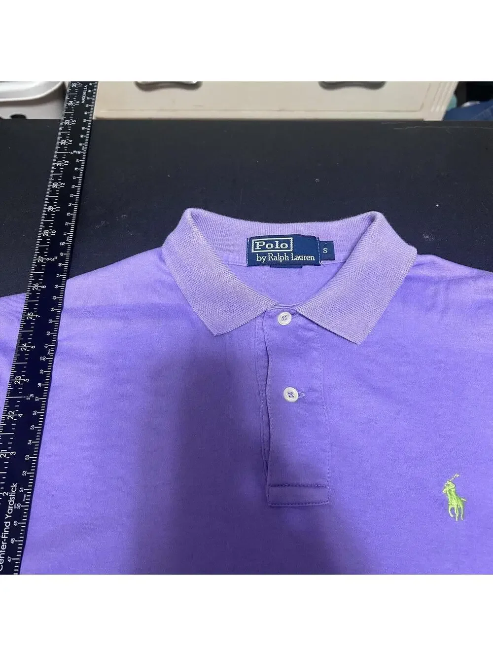 super soft lavender light purple vintage custom muscle fit polo shirt